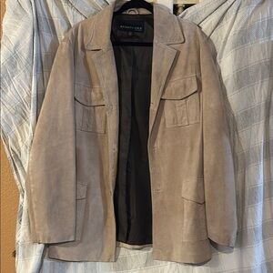 Kenneth Cole New York Tan Pea Coat